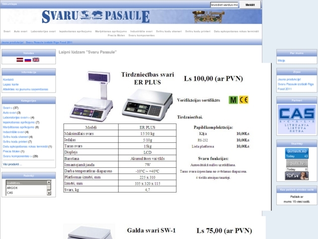 Svaru Pasaule, SIA